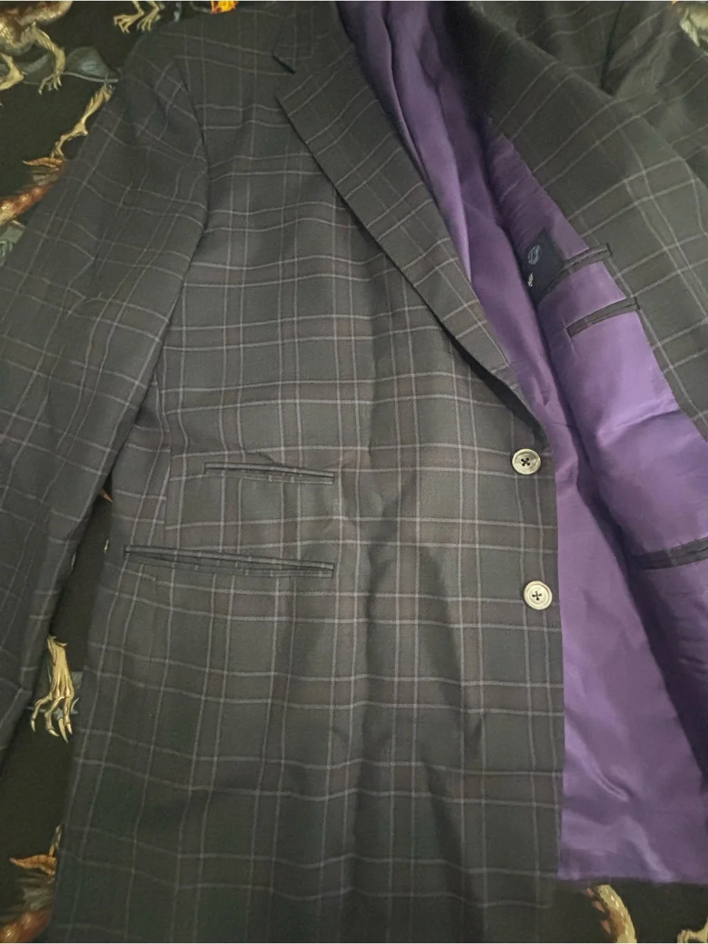 Tom James Executive Collection Bespoke Sport Jacket, 48R *see measurements*